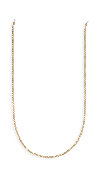 Alexa Leigh 4mm Ball Sunglass Chain In Yellow Gold