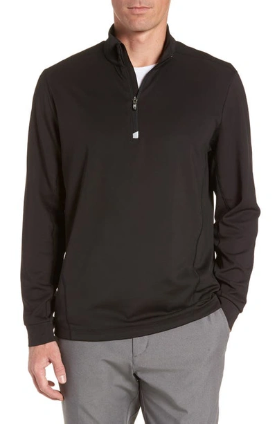 CUTTER & BUCK CUTTER & BUCK TRAVERSE STRETCH QUARTER ZIP PULLOVER,MCK00067
