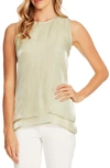 VINCE CAMUTO DOUBLE LAYER SLEEVELESS TOP,9120183