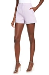 Endless Rose High Waist Tailored Shorts In Lilac