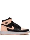 Jordan Air  1 Retro High Og Sneakers In Black