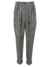 JW ANDERSON JW ANDERSON HOUNDSTOOTH TAPERED TROUSERS