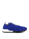 KITON STRETCH KNITTED LACE-UP SNEAKERS