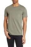 Reigning Champ Short Sleeve Slim Fit Crewneck T-shirt In Sage