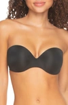 Felina Body Luxe Convertible Strapless Underwire Contour Bra In Black