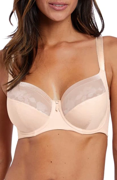 Fantasie Illusion Underwire Side Support Bra In Natural Beige