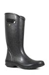 Bogs Glitter Waterproof Rain Boot In Black