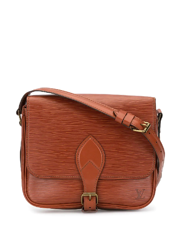 Pre-Owned Louis Vuitton 1991 Pre-owned Cartouchiere Crossbody Bag In Brown | ModeSens
