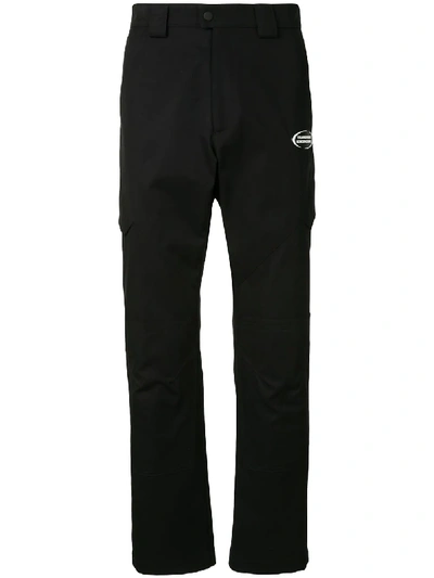 Marcelo Burlon County Of Milan Transporte Excepcional Track Trousers In Black