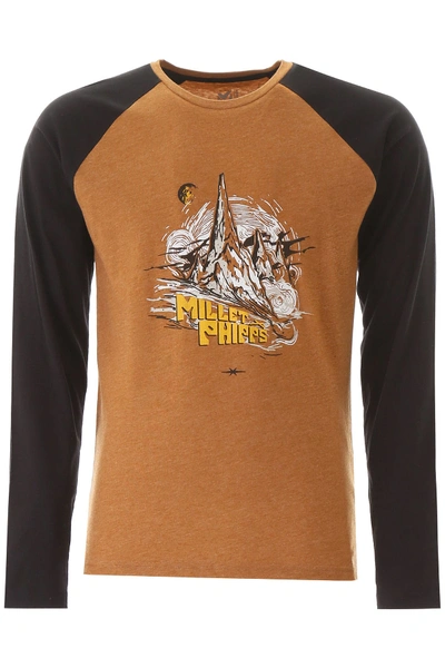Phipps Printed T-shirt In Brown,black