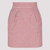 ALEXANDRE VAUTHIER SKIRT,201SK120902011205 CHERRY