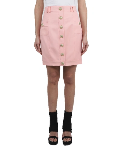 Balmain Pink Skirt