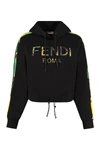 FENDI CROPPED HOODIE,11380694