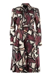 FERRAGAMO PRINTED SHIRTDRESS,11380592