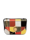 JW ANDERSON KEYTS COLOUR-BLOCK CROSSBODY BAG