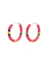 ALL THE MUST BEADED HOOP EARRINGS