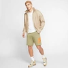 Nike Men's Sportswear Alumni Fleece Shorts In Green