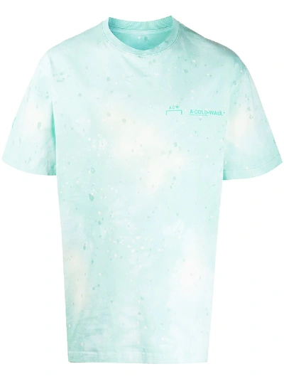A-cold-wall* Tie-dye Print T-shirt In Green