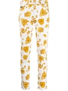 VERSACE JEANS COUTURE GRAPHIC PRINT JEANS