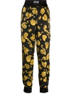 VERSACE JEANS COUTURE PRINTED TROUSERS
