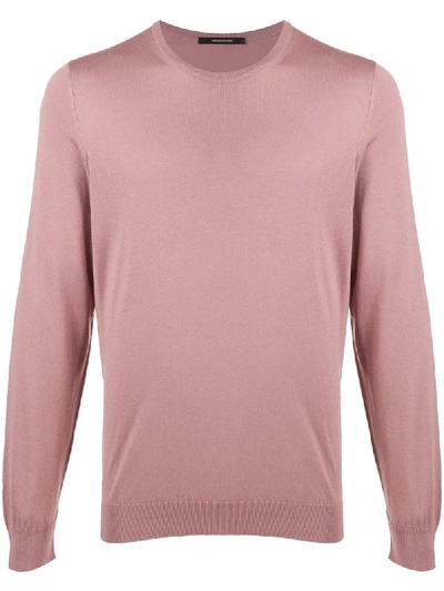 Tagliatore Knitted Jumper In Pink