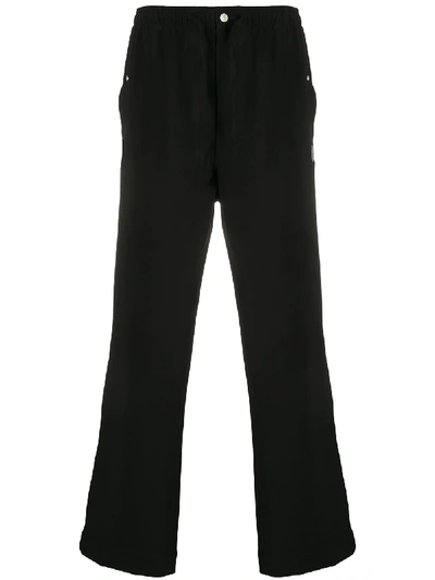 Needles Side-stripe Trousers In Black