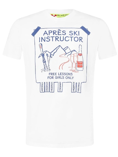 Mc2 Saint Barth Après Ski Instructor White T-shirt ModeSens