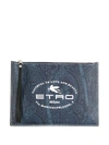 ETRO LOGO PRINT POUCH