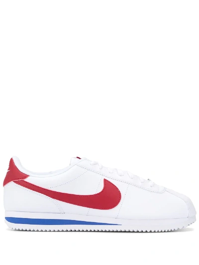 Nike 'classic Cortez Premium' Sneakers In White