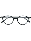 Epos Newpan Round Glasses In 黑色
