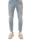 DONDUP MIUS DENIM JEANS IN LIGHT BLUE,UP168 DS0107 AA9 800