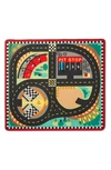Melissa & Doug Round The Speedway Race Track Rug & Car Set In Multi