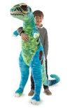 Melissa & Doug Giant T-rex Plush In Green