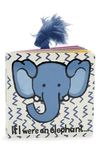 JELLYCAT 'IF I WERE AN ELEPHANT' BOARD BOOK,BB4ELUS