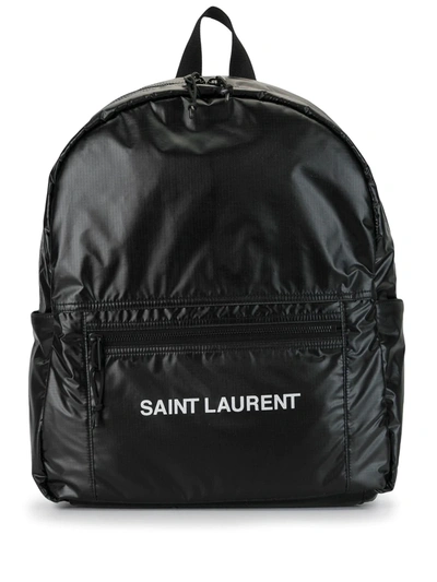 Saint Laurent Nuxx Logo背包 In Black