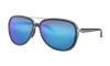 Oakley Split Time Sunglasses In Navy