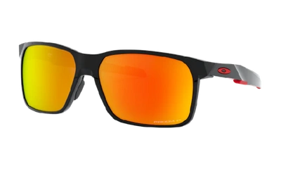 Oakley Portal X Prizm Ruby Polarized Rectangular Mens Sunglasses Oo9460 946017 59 In Black