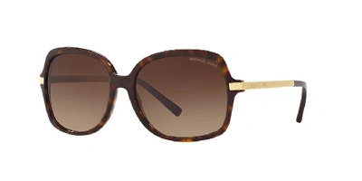 Michael Kors Woman Sunglass Mk2024 Adrianna Ii In Brown Gradient