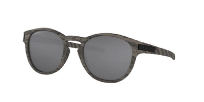 Oakley Latch Round Sunglasses In Prizm Black Polarized