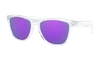 Oakley Mens Clear Oo9013 Frogskins O Matter™ Plutonite Square-frame Sunglasses In Polished Clear