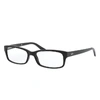 RAY BAN EYEGLASSES UNISEX RB5187 OPTICS - BLACK FRAME CLEAR LENSES 52-16