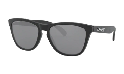 Oakley Men's Low Bridge Fit Polarized Sunglasses, Oo9245 Frogskins 54 In Prizm Black Polarized