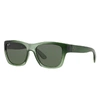 Ray Ban Rb4194 Sunglasses Green Demi Gloss Frame Green Lenses 53-17 In Grün