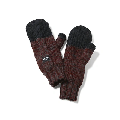 Oakley Fired Brick Kachina Mittens In Red