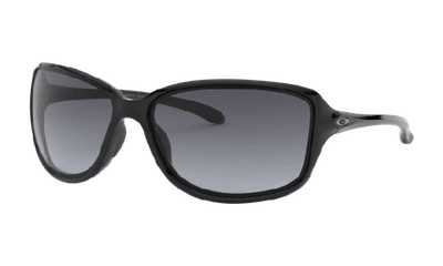 Oakley Cohort Grey Gradient Polarized Wrap Ladies Sunglasses Oo9301 930104 61 In Grey Gradient Polarized
