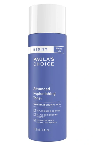 Paula's Choice Resist Advanced Replenishing Toner With Hyaluronic Acid 4 oz/ 118 ml