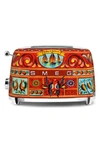 Smeg X Dolce & Gabbana Sicily Is My Love Two-slice Toaster In Dg