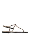 8 BY YOOX TOE STRAP SANDALS,11883756WB 5