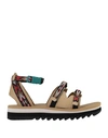 TEVA TEVA MIDFORM CERES W WOMAN SANDALS SAND SIZE 8 RECYCLED POLYESTER, SOFT LEATHER,11889111UA 13