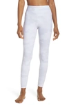 Alo Yoga Vapor Camo-print High-waist Performance Leggings In White Camouflage